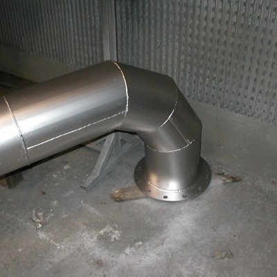 Fabricated Lobster Steel Elbow